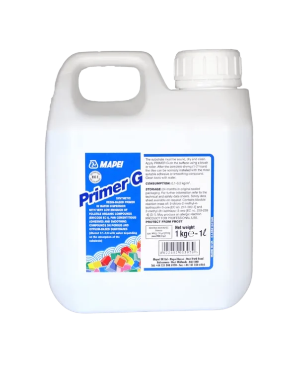 Mapei Primer G - Synthetic-resin-based water-dispersion primer