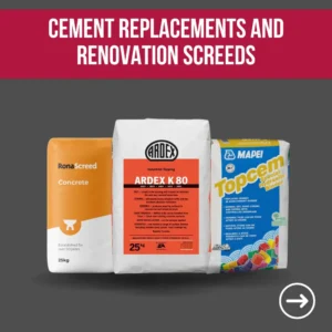 Cement Replacements Renovation Screeds