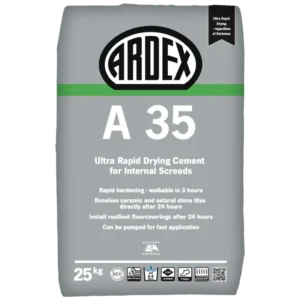 Ardex A35 Ultra Rapid Drying Cement - Pallet of 40 x 25kg