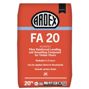 ARDEX FA 20 Rapid Drying, Floor Levelling and Smoothing Compound for Timber Floors