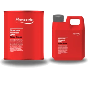 Flowseal EPW is a 2-component water soluble epoxy sealer with high coverage.