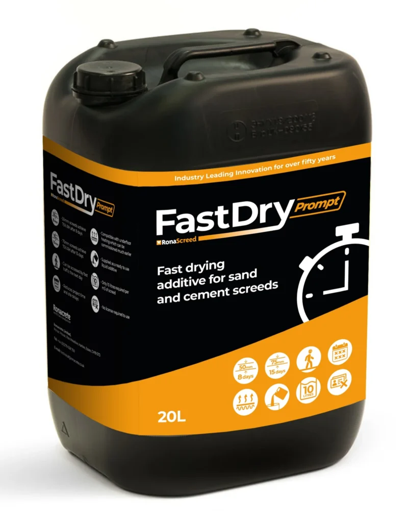 Ronacrete Ronascreed Fast Dry Prompt